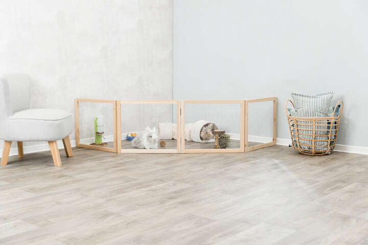 TRIXIE Freilaufgehege für Innen, Zwergkaninchen